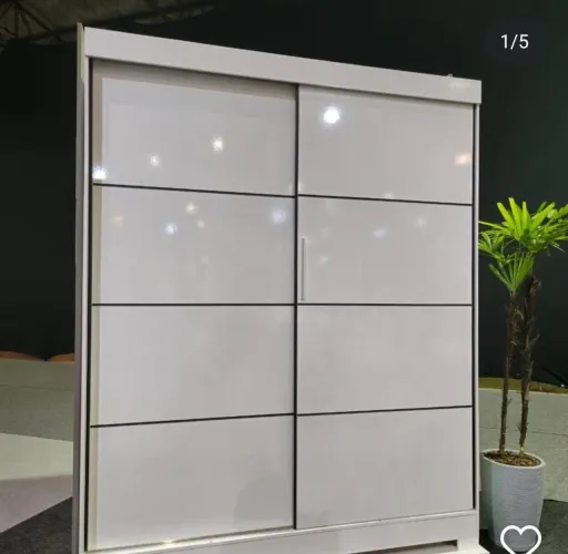 Guarda-Roupa Branco com2 Portas
