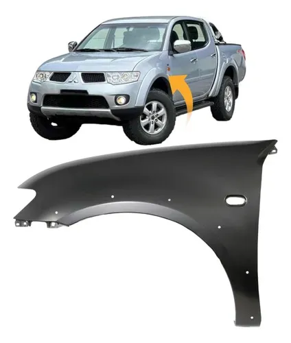 Paralama L200 Triton Pajero Dakar 2007 2008 2009 2010 A 2018