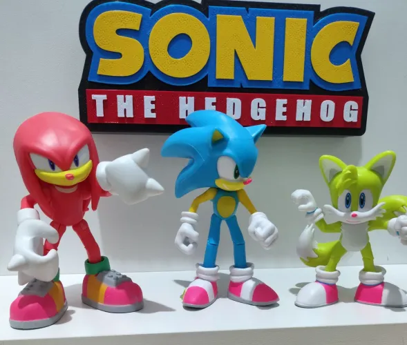 Trio Sonic Neon Jakks