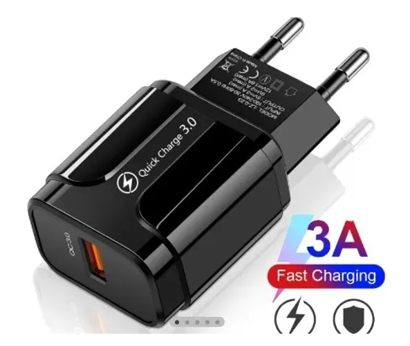 Caixa de carregador Turbo Quick Charge 3.0 usb universal 18w