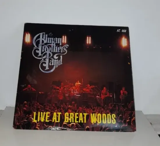 The Allman Brothers Band,Videolaser,Live At Great Woods.Em Muito Bom Estado