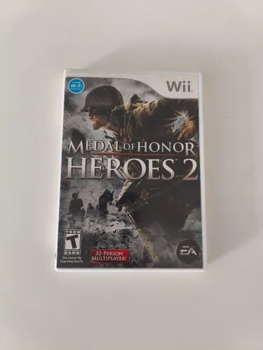 Medal of Honor Heroes 2 Original - Jogo Nintendo Wii 