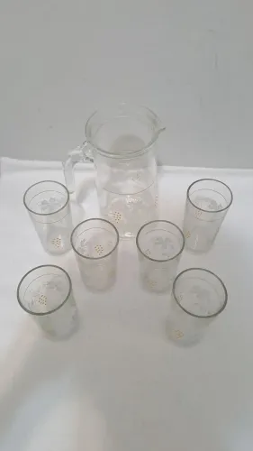 Jogo de Copos e Jarra