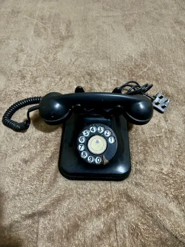 Telefone Disco Antigo Baquelite ?Chifrudinho?