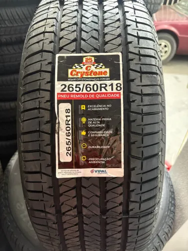 Pneu Crystone 265/60/18 (borracha Vipal)