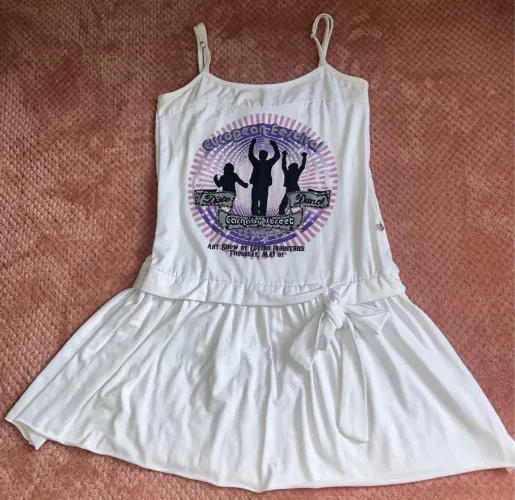 Vestido curto regata Branco Renner - Tamanho M