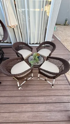 Poltronas em corda nautica 690 cada