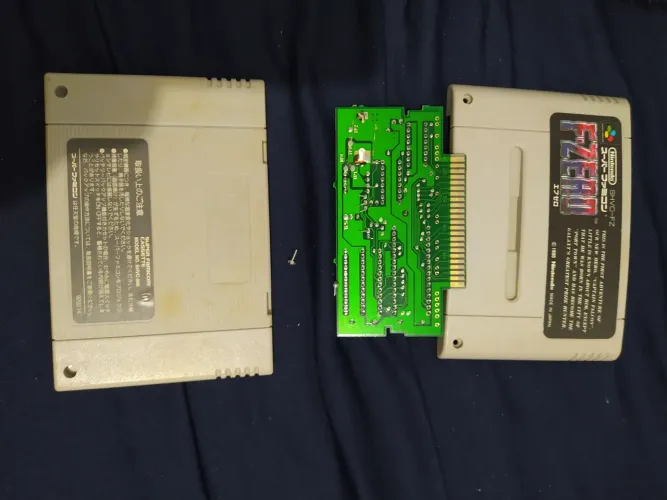 F-Zero Super Famicom (SNES) - Cartucho Original