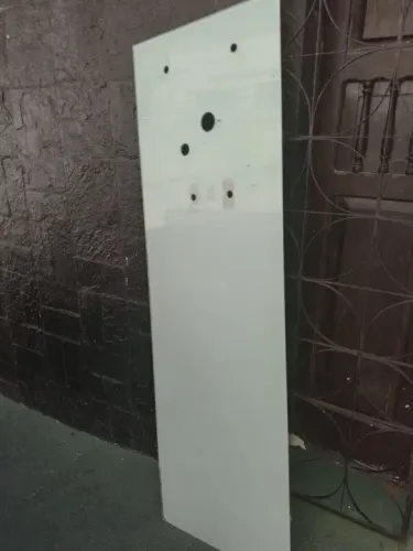 Placa de vidro para mesa de escritório ,60 por 193.