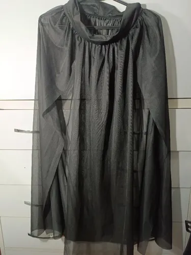 Saia de tule sobreposição 