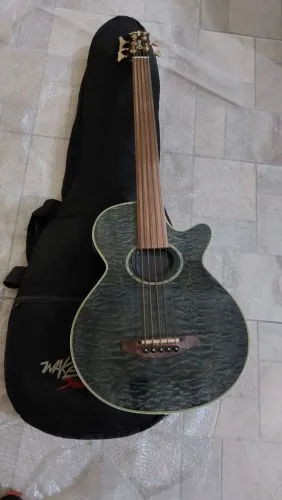 Baixolão Acústico Grafter fretless 5 cordas