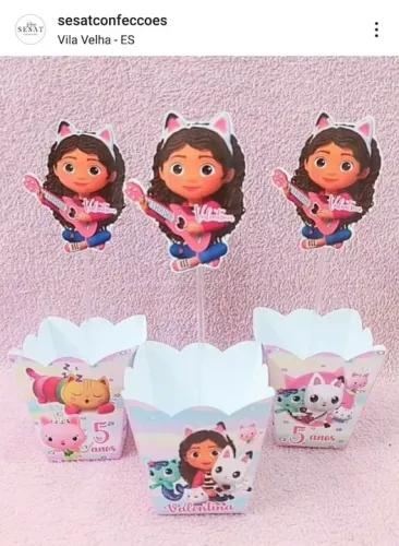 A Casa Mágica da Gabi  caixinhas personalizadas pra festa 