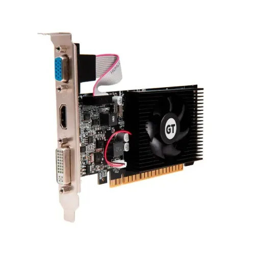 Placa de Vídeo Nvidia Geforce G 210 1GB DDR3 GT Single Fan 64 Bits - WZetta
