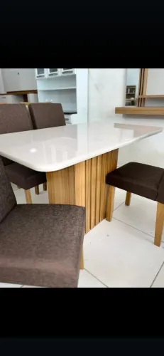 mesa de jantar de luxo