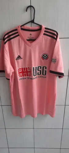 Camiseta Sheffield United - Adidas Tamanho GG