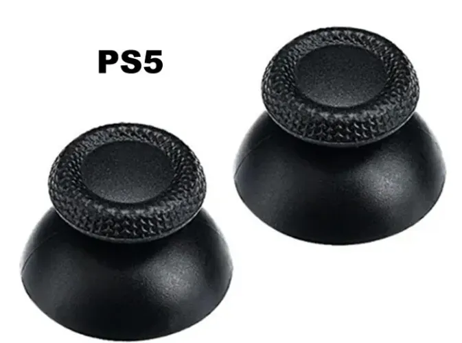 Par Botão Ps5 Capa Analógico 3D Thumbstick Thumb stick Bastão Polegar Controle PlayStation