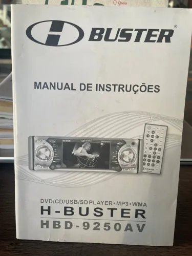Manual de instruções H-BUSTER HBD-9250AV