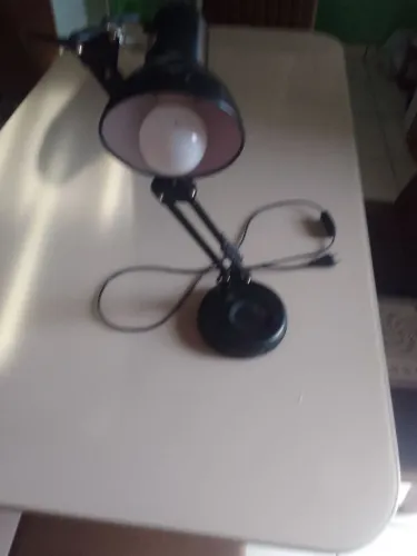 Luminária de bancada 