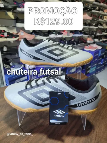 Chuteira Futsal Umbro - Promoção-R$119.00