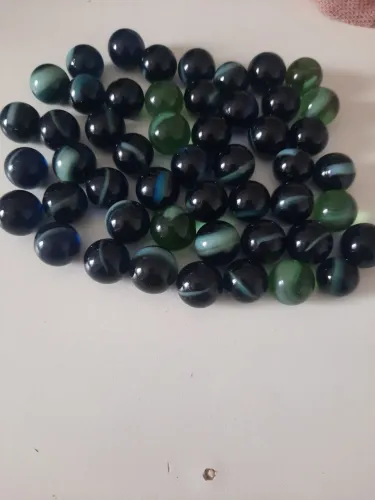 Kit bolinha de gude 50 peças