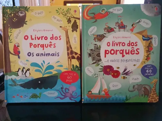 Coleção O Livro dos Porquês - Animais e Outras perguntinhas - Edição Usberco