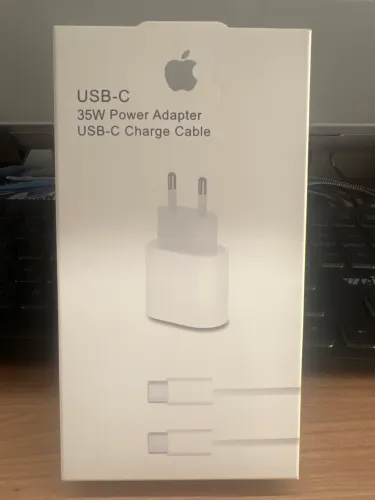 Carregador Fonte turbo 35W USB C + Cabo USB C