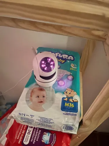 Monitor Bebê Fura Baby com Câmera e Visão Noturna