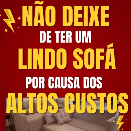 SOFÁS LINDOS e NOVOS à partir de R$ 599,99, IMPERDÍVEL!