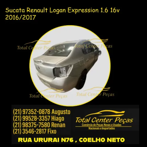 Emblema Renault Logan preto