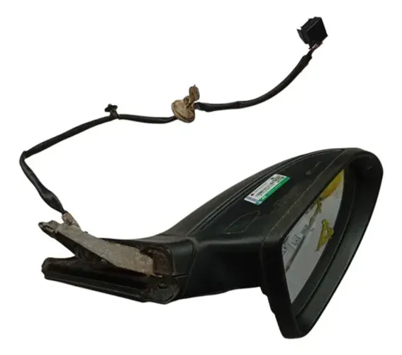 Retrovisor Esquerdo Volkswagen Golf Tsi 2015 2016 Sem Capa