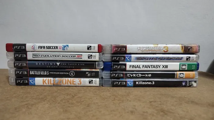 Mini Lote 10 Jogos Originais PS3 Mídia Física Usados Playstation 3