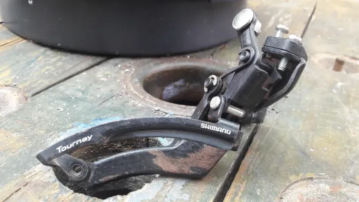 Trocador cambio dianteiro  3V, Shimano Tourney