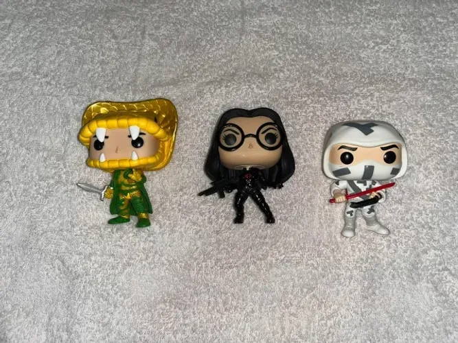 Funko Pop! Set G.I.Joe 4 [Sem Caixa]