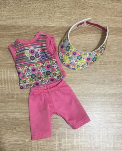 Kit Roupa De Boneca Baby Alive Hasbro Original Esportivo