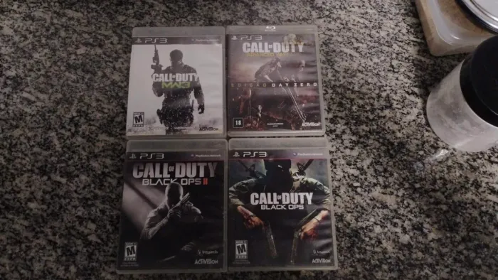 Coleção call of duty ps3