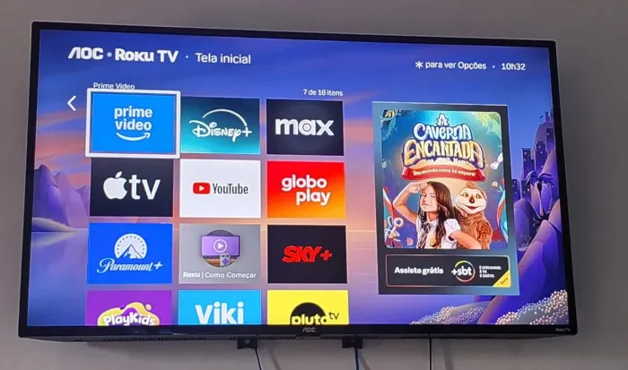 SMART AOC ROKU 43 POLEGADAS