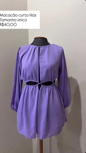 Macacão tamanho único 