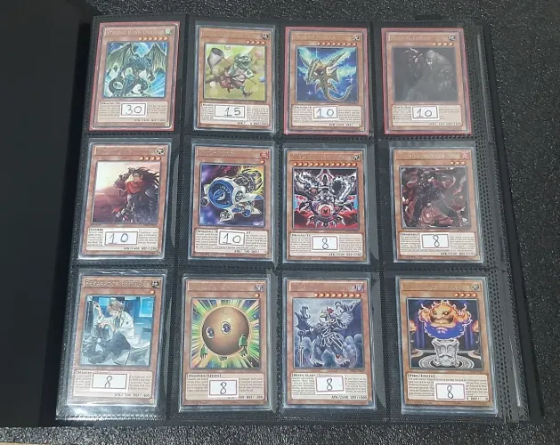 Cartas raras de yu-gi-oh, leia a descrição