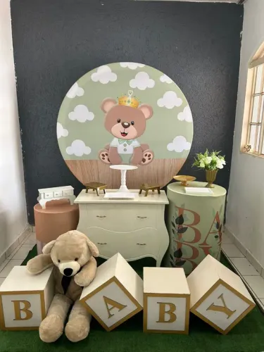 Tema Urso Príncipe / Decoração Urso Príncipe 