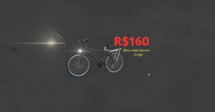? Bicicleta Masculina 26" - Super Resistente, Ideal para o Trabalho! Só R$160! ?