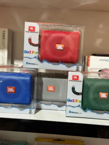 Caixa de Som JBL Go 3 Pro - Várias Cores