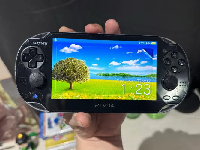 Psvita Fat com entrada tipo C