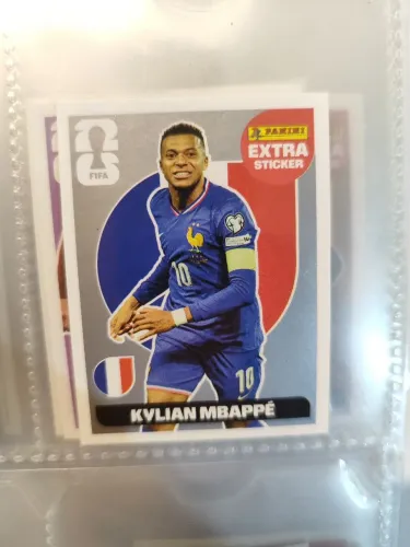 Figurinha extra legend prata