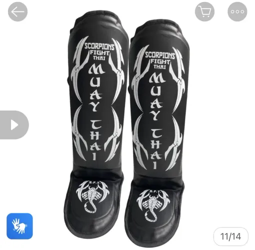 Caneleira de Muay Thai