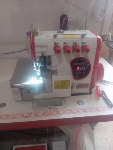 Máquina de costura ponto cadeia industrial