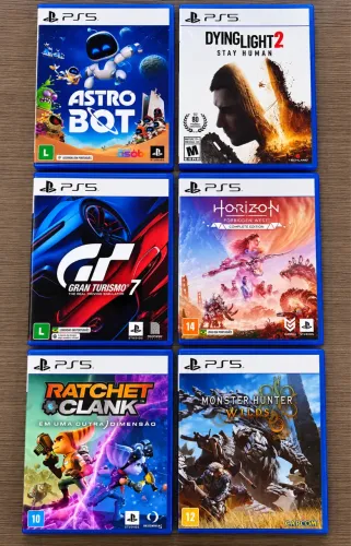 Jogos mídia física PlayStation 5