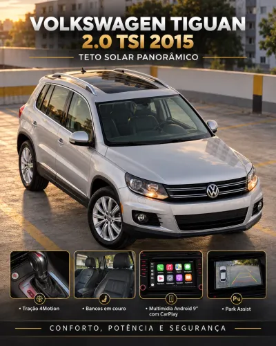 Volkswagen Tiguan 2.0 TSI 16V 200cv Tiptronic 5P 2015