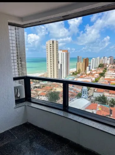 APARTAMENTO SEMI MOBILIADO COM VISTA PARA O MAR EM PETRÓPOLIS | OCEAN VIEW - NATAL/RN