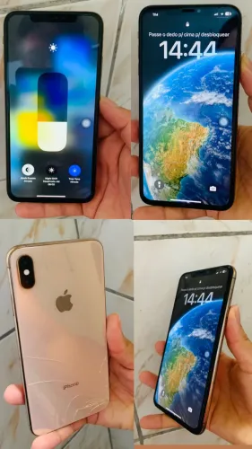 VENDO OUTRO COM VOLTA NOVO IPHONE XS MAX TODO ORIGINAL FUNCIONANDO TUDO 64 gb