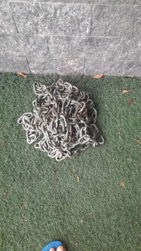 Correntes 5/8" em aço (27 m)
